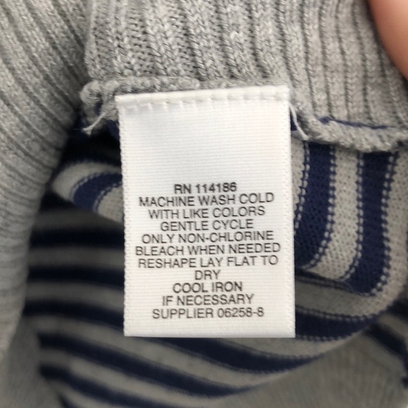 Liz Claiborne Striped Sweater - Picture 6 of 7